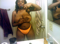 Young ebony BBW, huge